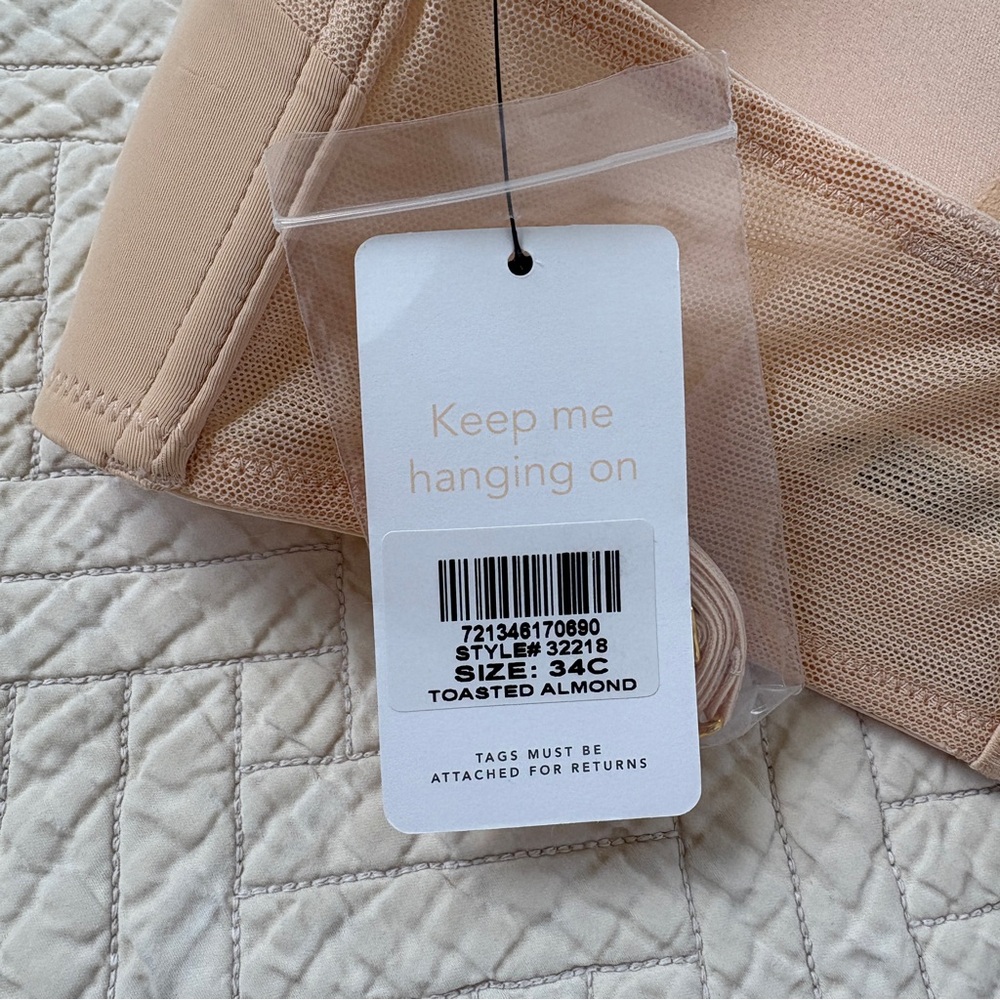 Lively The No-Wire Strapless: Toasted Almond - 34C - Picture 5 of 5